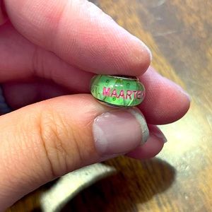 St. Maarten Pandora Glass Bead Charm